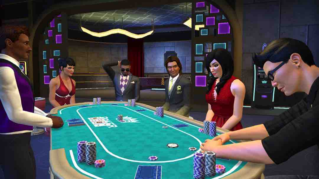 Tay chơi sử dụng nhân vật của chính mình được cấp từ King’s Poker